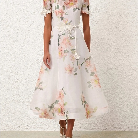 Zimmermann liftoff flower midi dress - Picture 15 of 15